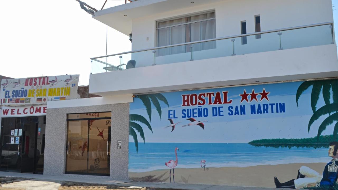 Hostal El Sueno De San Martin 파라카스 외부 사진