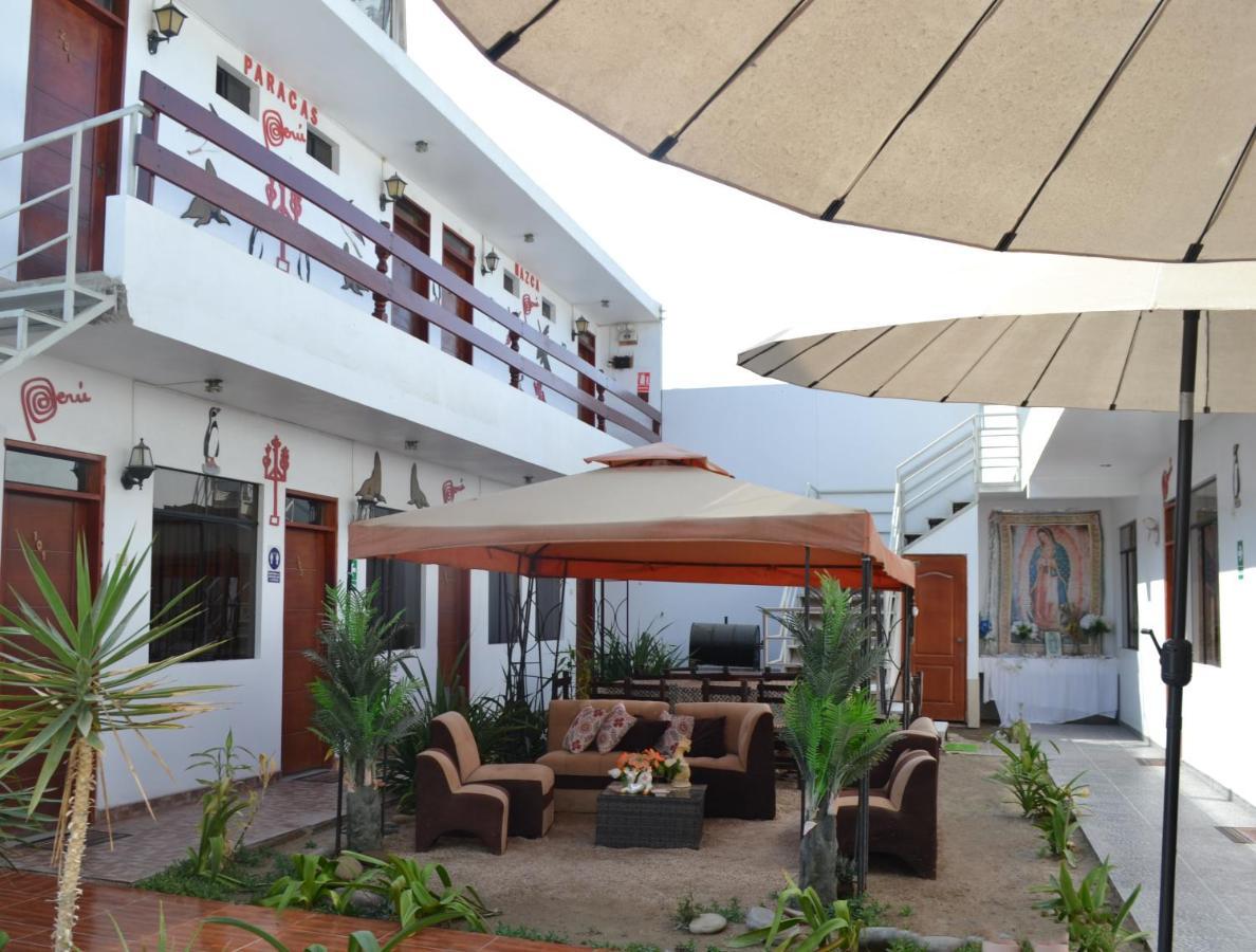 Hostal El Sueno De San Martin 파라카스 외부 사진