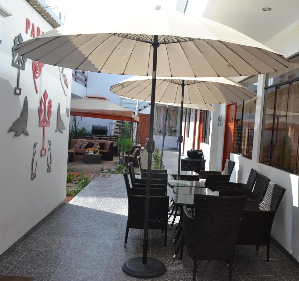 Hostal El Sueno De San Martin 파라카스 외부 사진
